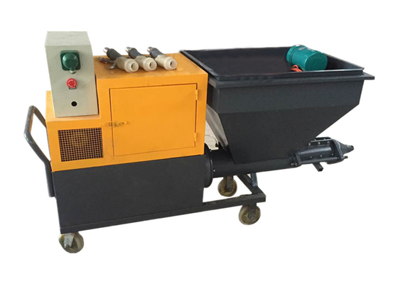 دستگاه گچ کاری ملات پیچ CE دستگاه گچ پاش 7.5 کیلوواتی